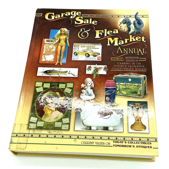 Garage Sale & Flea Market Annual Reference Book Previously a Library Book HC - Picture 1 of 7